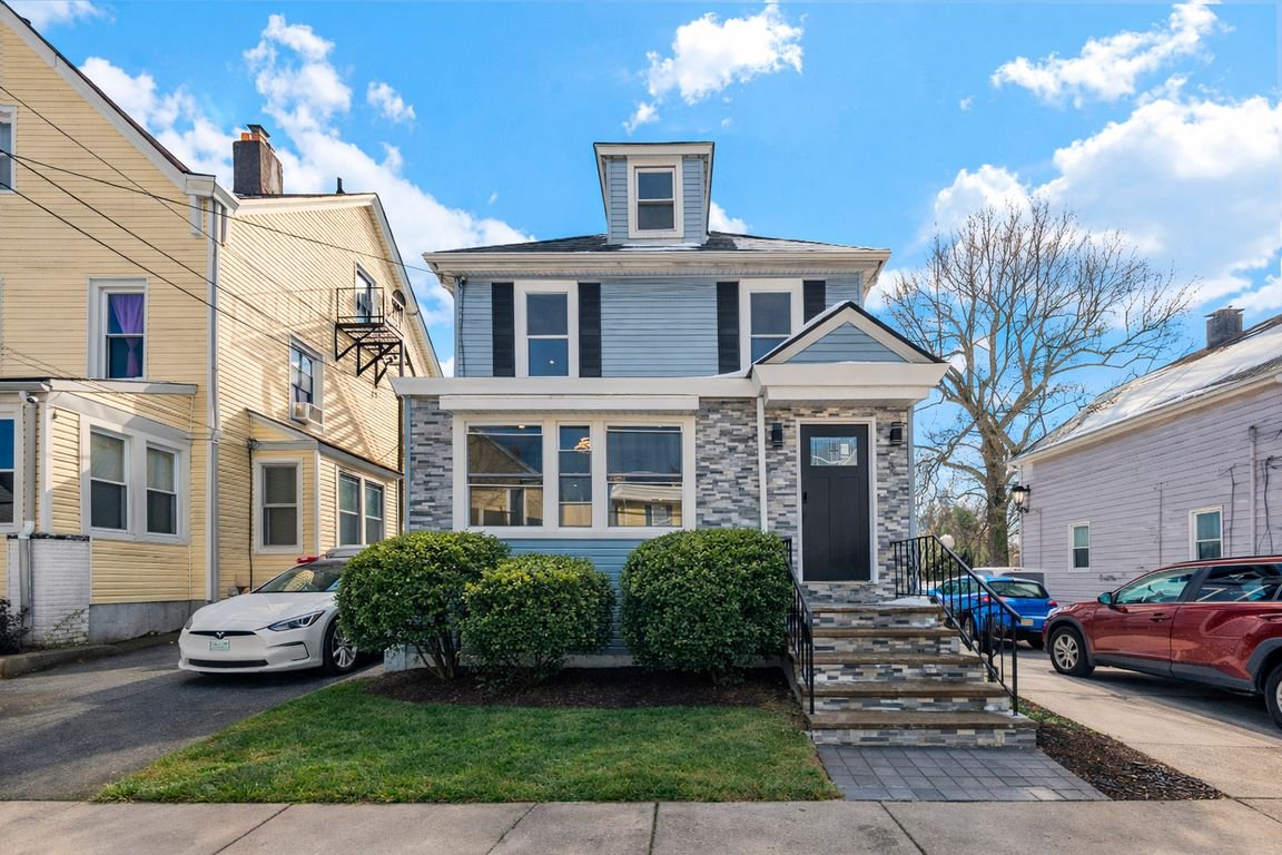 Completed exterior of 19 Highland Place in Ridgefield Park, New Jersey
