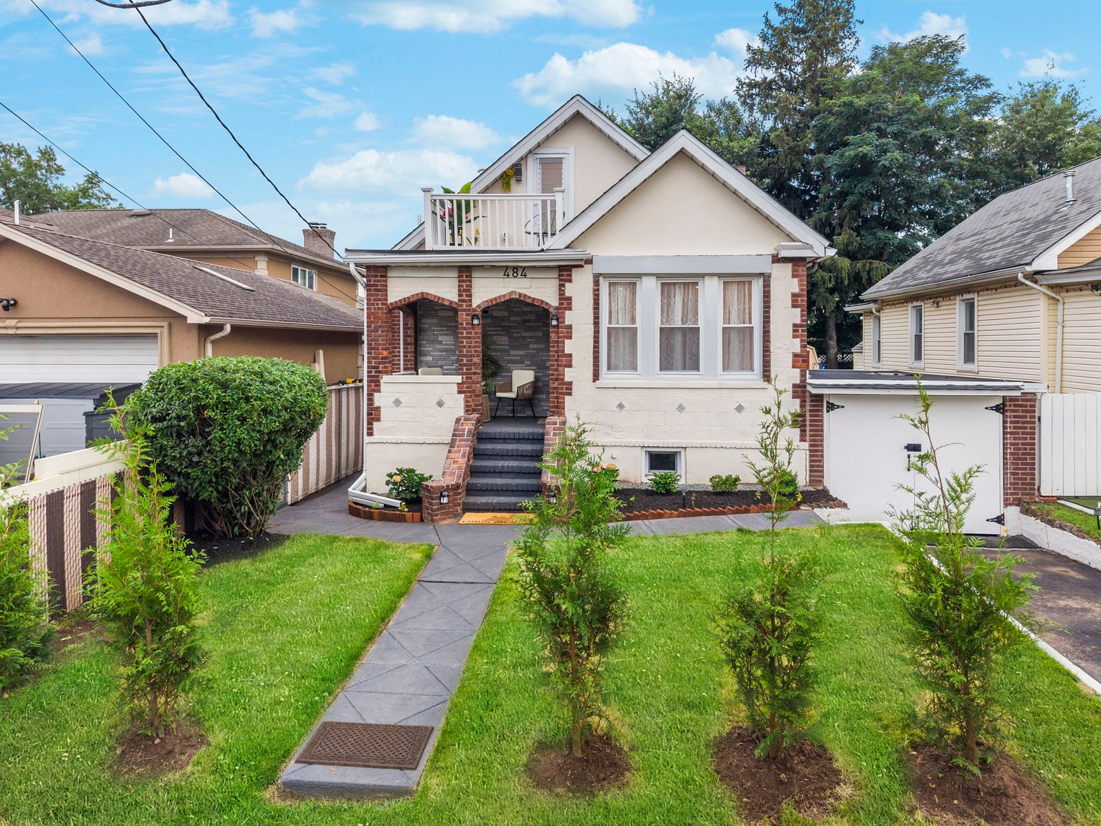 Completed exterior of 484 Sylvan Street in Saddle Brook, New Jersey